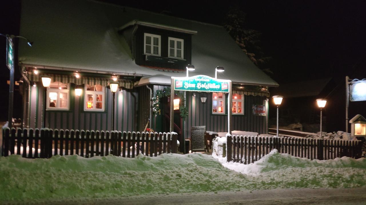 Hotel Garni Und Gaststaette Zum Holzfaeller Ширке Екстер'єр фото